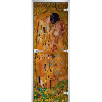 Стеклянная межкомнатная дверь PAINTING-17