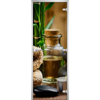 Стеклянная межкомнатная дверь SPA-12