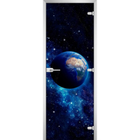 Стеклянная межкомнатная дверь SPACE-11