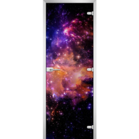 Стеклянная межкомнатная дверь SPACE-13