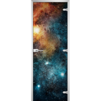 Стеклянная межкомнатная дверь SPACE-15