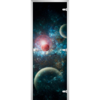 Стеклянная межкомнатная дверь SPACE-16