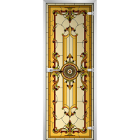 Стеклянная межкомнатная дверь STAINED GLASS-12