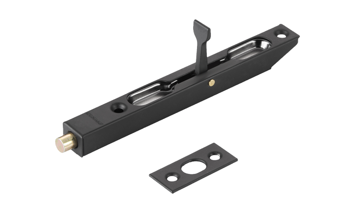 Торцевой шпингалет Adden Bau 401-140 BLACK черный