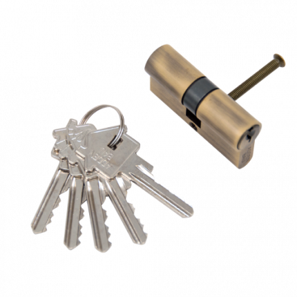 Цилиндр ключ-ключ Adden Bau CYL 5-60, бронза