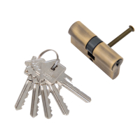 Цилиндр ключ-ключ Adden Bau CYL 5-60, бронза