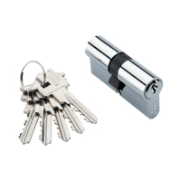 Цилиндр ключ-ключ Adden Bau CYL 5-60, хром