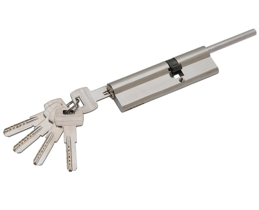 Цилиндр ключ-шток Apecs SM-95-S (65*30) NI Никель