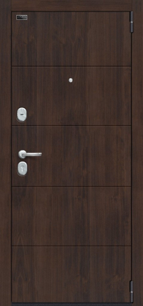 Дверь входная металлическая Bravo Porta S 4.П22 Almon 28 / Cappuccino Veralinga