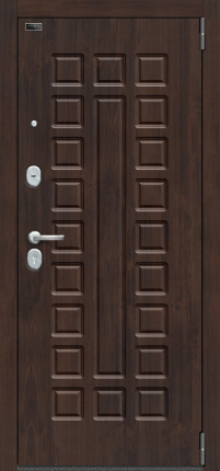Дверь входная металлическая Bravo Porta S 51.П61 (Урбан) Almon 28 / Bianco Veralinga