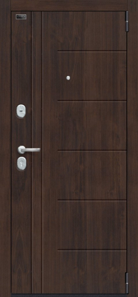 Дверь входная металлическая Bravo Porta S 9.П29 Almon 28 / Wenge Veralinga