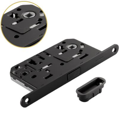 Замок магнитный Adden Bau WC-5096 MAG BLACK черный