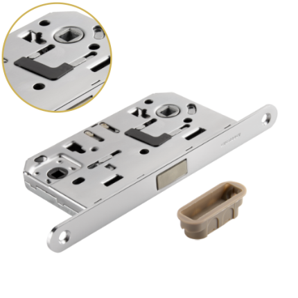 Замок магнитный Adden Bau WC-5096 MAG CHROME матовый хром