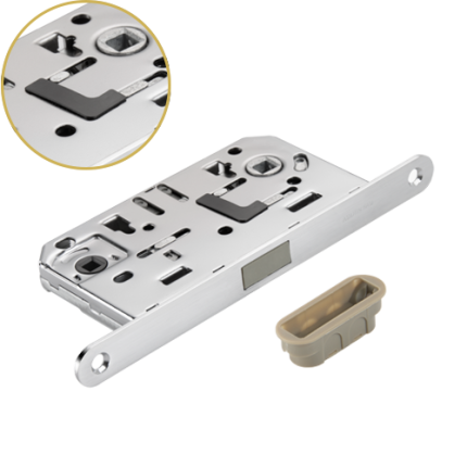 Замок магнитный Adden Bau WC-5096 MAG S.CHROME сатин хром