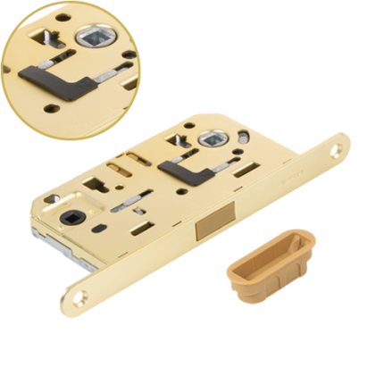 Замок магнитный Adden Bau WC-5096 MAG S.GOLD золото