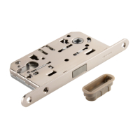 Замок магнитный под цилиндр Adden Bau KEY-5085 MAG NICKEL никель