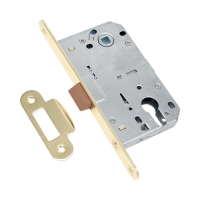 Замок под цилиндр Adden Bau KEY 418, золото