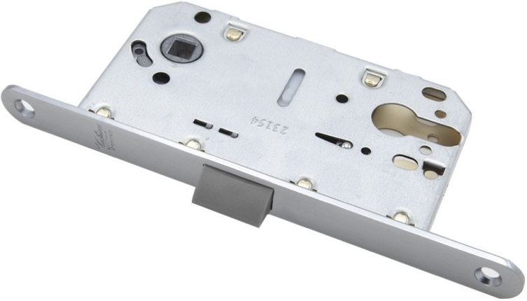 Замок под цилиндр Vantage P85SC матовый хром