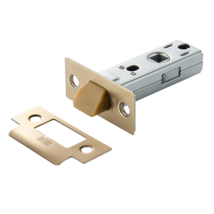 Защелка межкомнатная BUSSARE L6-45 PLAST ANT.BRONZE Бронза