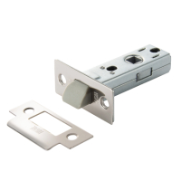 Защелка межкомнатная BUSSARE L6-45 PLAST CHROME Хром