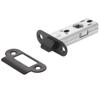 Защелка межкомнатная BUSSARE L6-45-R PLAST BLACK Черный