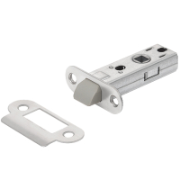 Защелка межкомнатная BUSSARE L6-45-R PLAST M.CHROME Матовый хром