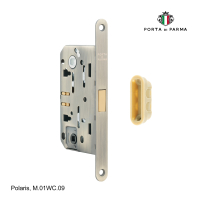 Защелка врезная магнитная под фиксатор PORTA DI PARMA Polaris Матовая бронза M.01WC.09