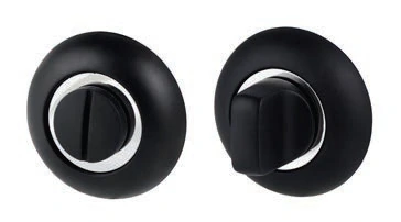 Завёртка сантехническая ESCUR EURO/FIN WC-01 BLACK чёрный матовый